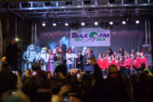 Eve's Trust turn on the Christmas Lights