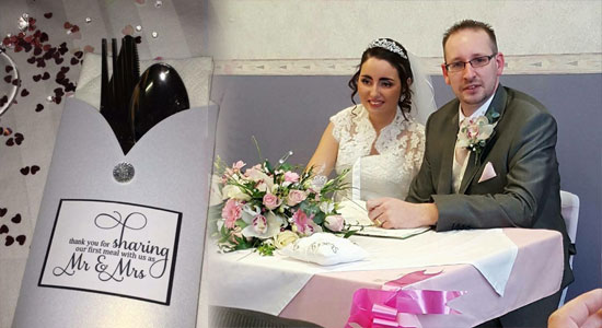 Wedding bells for Stacey and Daniel