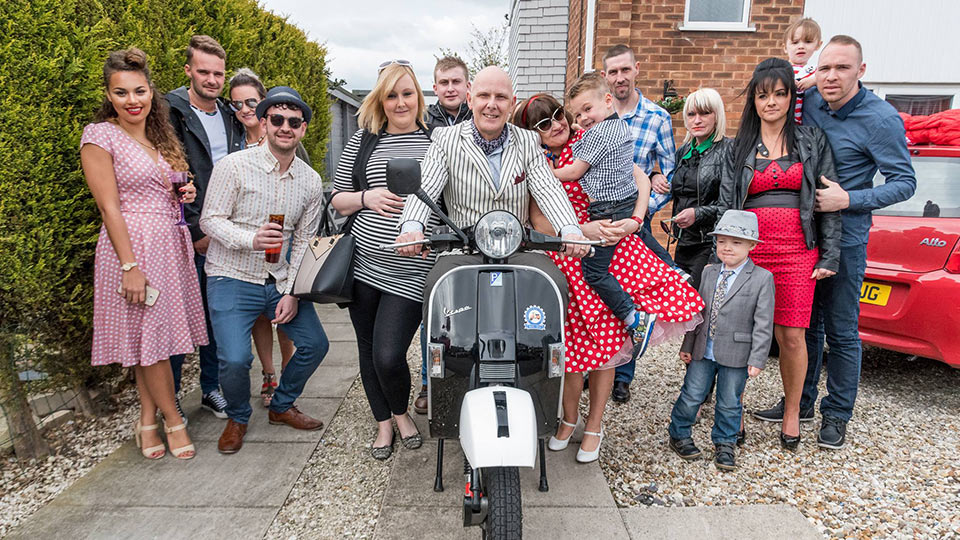 Scooters Unite For Dream