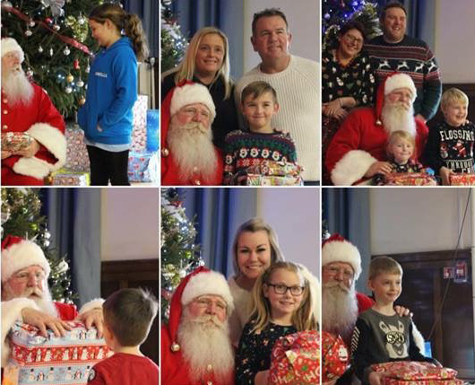 A Santa Visit for the Children