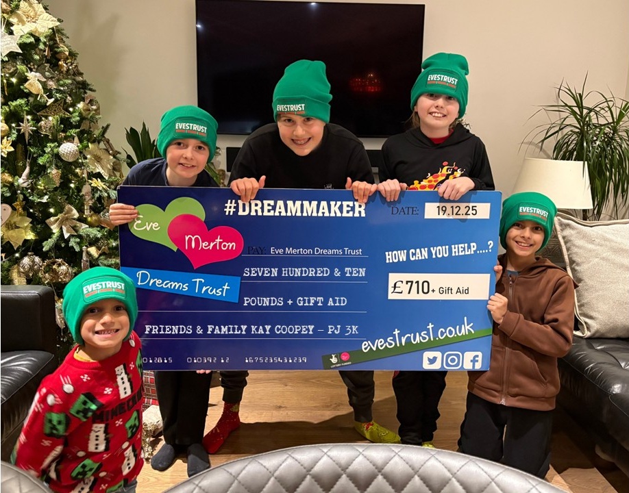 £710 Raised – Kay Coopey Family