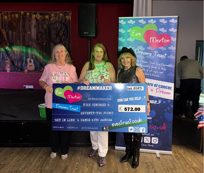 Get in Line & Dance with Sandra Raised £572